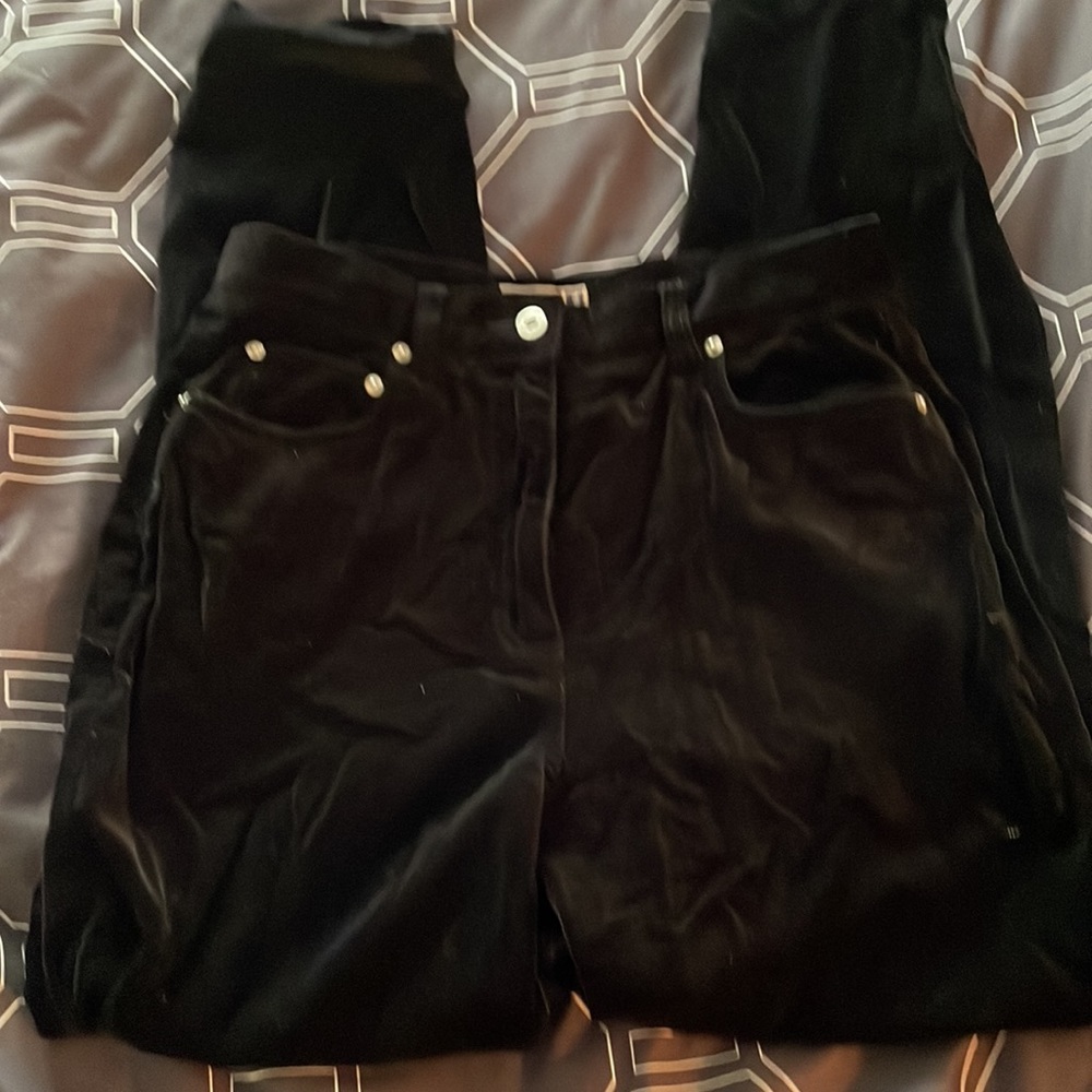 Ann Taylor demin suede pants